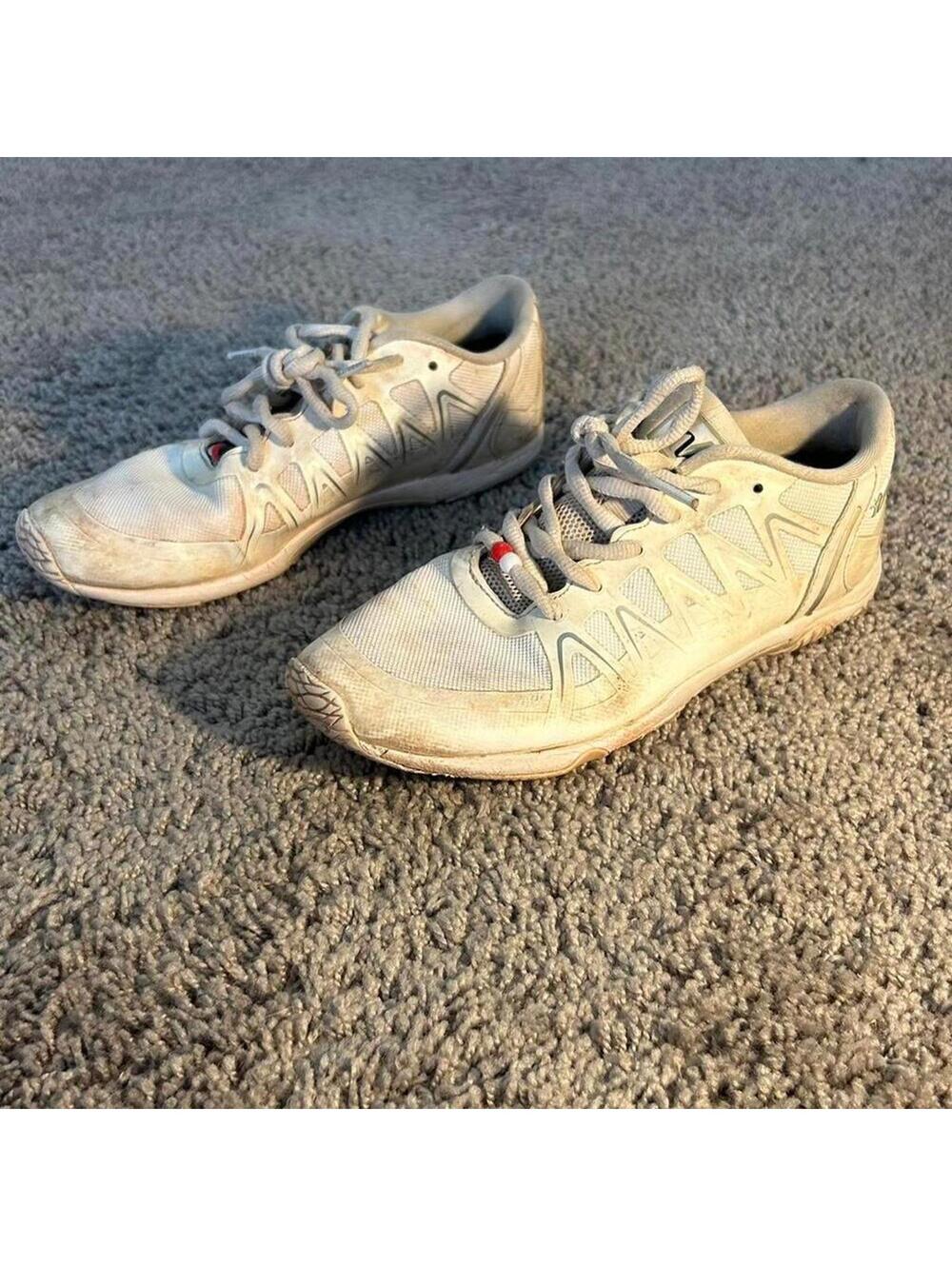 Womens white varsity cheer shoes